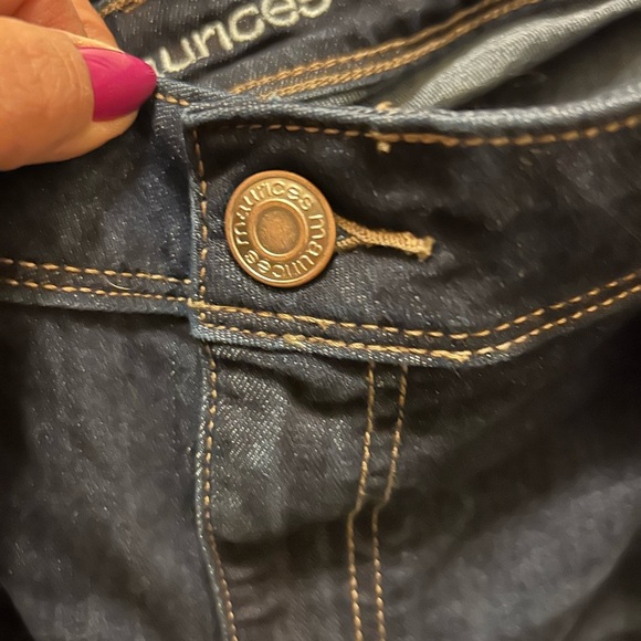 Maurice’s Woman’s Jeans Sz. 22W Short Mid Rise Slim Boot Denim Flex NWT - Picture 3 of 13